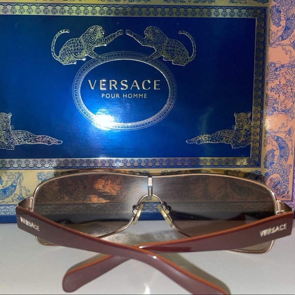 Vintage brown AUTHENTIC Versace sunglasses